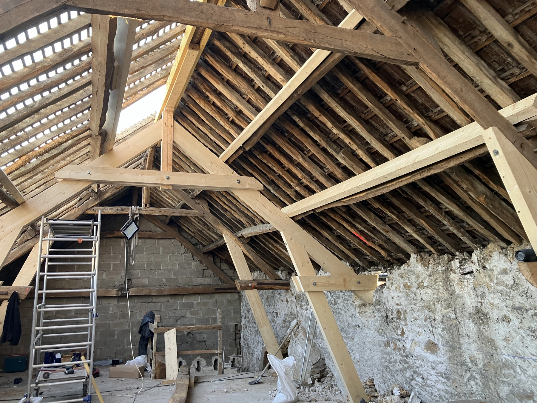 Ossature Bois Projet Prive Essonne